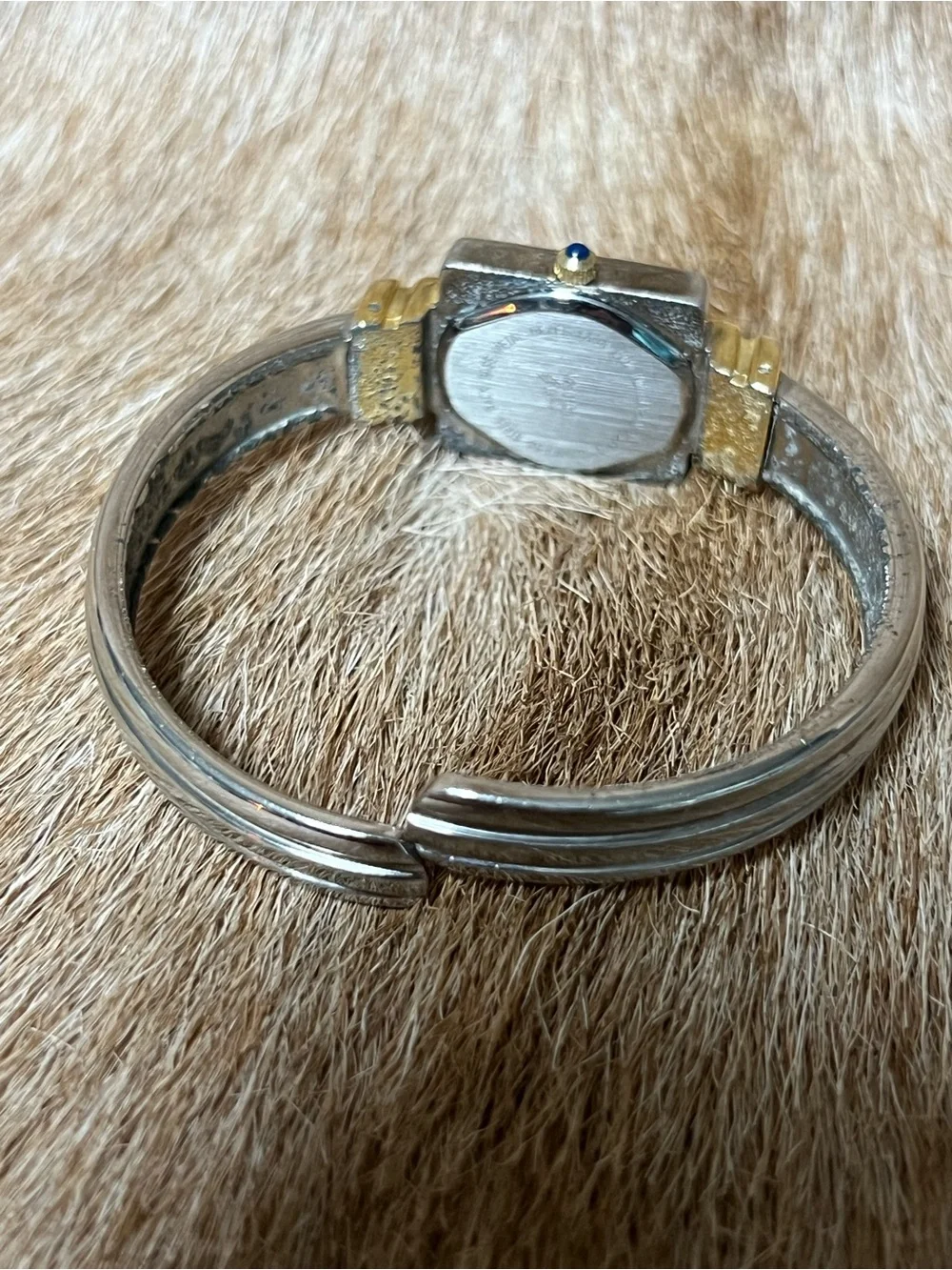 Vintage  Gloria Vanderbilt Two-Tone Women’s Bracelet Watch